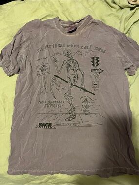 Heavyslime skeleton tee I’ll get there when I get there medium